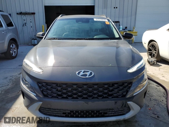 2023 Hyundai Kona SEL with VIN KM8K62AB0PU982954, listed as a Copart auction lot 47078835 with 19,102 mi miles and Salvage Title. Bid and sale history available at DreamBid. Image 5.