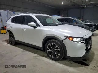 2023 Mazda CX-5 2.5 S Premium Plus Package with VIN JM3KFBEM3P0215548, listed as a Copart auction lot 85311694 with 18,444 mi miles and Salvage Title. Bid and sale history available at carsss.com. Image 4.