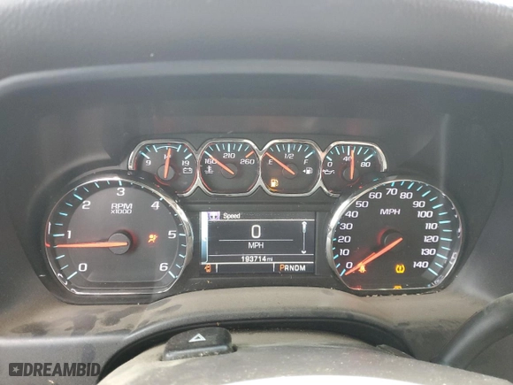 2014 Chevrolet Silverado 1500 LT with VIN 3GCUKRECXEG539604, listed as a Copart auction lot 45855255 with 193,714 mi miles and Salvage Title. Bid and sale history available at carsss.com. Image 9.