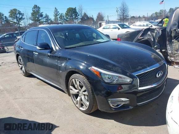 2017 Infiniti Q70 3.7 with VIN JN1BY1PP2HM170538, listed as a IAAI auction lot 41645612 with 143,649 mi miles and . Bid and sale history available at DreamBid. Image 1.