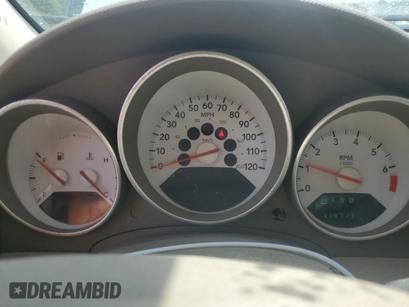 2007 Dodge Caliber SXT z VIN 1B3JB48B67D502642, wystawiony jako Copart lot #53378935 z przebiegiem 114 713 mil mil oraz Szkoda całkowita • Salvage title. Historia ofert i sprzedaży dostępna na DreamBid. Obrazek 9.