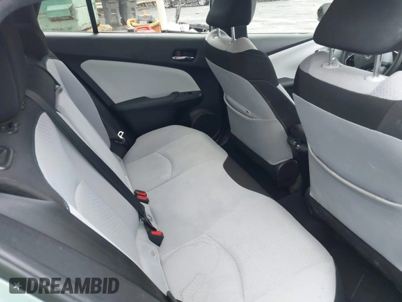 2022 Toyota Prius L Eco with VIN JTDKAMFU4N3158998, listed as a IAAI auction lot 42625041 with 43,033 mi miles and . Bid and sale history available at DreamBid. Image 8.