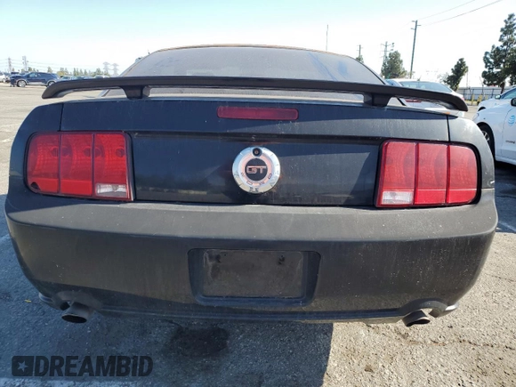 2008 Ford Mustang GT Deluxe with VIN 1ZVHT82H485176329, listed as a Copart auction lot 55116465 with 90,929 mi miles and Clean Title. Bid and sale history available at carsss.com. Image 6.