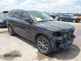 2017 Dodge Durango GT with VIN 1C4RDHDG8HC629405, listed as a IAAI auction lot 42138560 with 135,126 mi miles and . Bid and sale history available at DreamBid. Image 1.