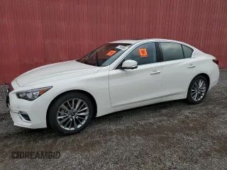 2024 Infiniti Q50 Luxe with VIN JN1EV7BR6RM631310, listed as a Copart auction lot 72183604 with Not Provided miles and Non Repairable. Bid and sale history available at DreamBid. Image 1.