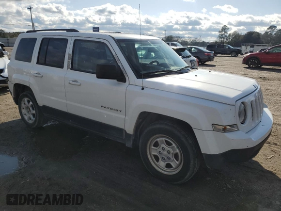 2015 Jeep Patriot Sport with VIN 1C4NJPBB5FD158023, listed as a Copart auction lot 48482505 with 176,090 mi miles and Clean Title. Bid and sale history available at DreamBid. Image 4.