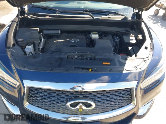 2020 Infiniti QX60 Luxe with VIN 5N1DL0MM5LC518335, listed as a IAAI auction lot 41599967 with 48,548 mi miles and . Bid and sale history available at DreamBid. Image 10.