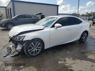 2020 Lexus IS with VIN JTHAA1D2XL5106352, listed as a Copart auction lot 43365285 with 34,165 mi miles and Salvage Title. Bid and sale history available at carsss.com. Image 1.