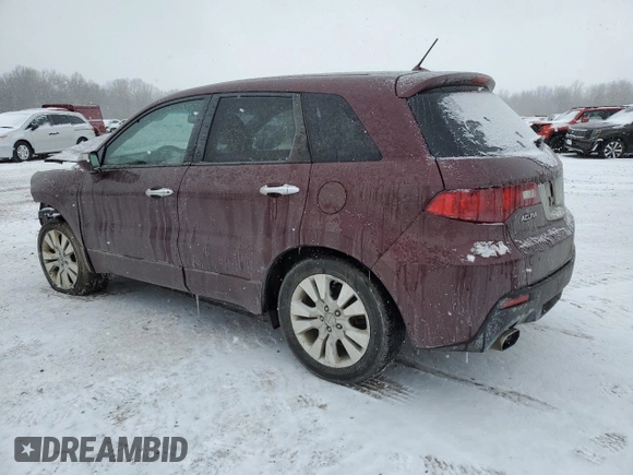 2011 Acura RDX with VIN 5J8TB1H22BA006304, listed as a Copart auction lot 45846075 with 139,064 mi miles and Salvage Title. Bid and sale history available at carsss.com. Image 2.