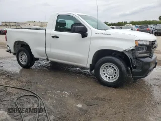 2021 Chevrolet Silverado 1500 Work Truck with VIN 3GCNWAEH1MG368245, listed as a Copart auction lot 87258974 with 18,897 mi miles and Clean Title. Bid and sale history available at carsss.com. Image 4.