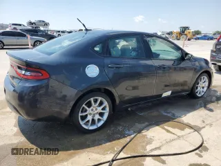 2013 Dodge Dart Rallye with VIN 1C3CDFBA2DD137163, listed as a Copart auction lot 58738844 with 108,822 mi miles and Salvage Title. Bid and sale history available at carsss.com. Image 3.