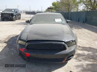 2013 Ford Mustang V6 with VIN 1ZVBP8AM5D5272067, listed as a IAAI auction lot 41830383 with 132,004 mi miles. Bid and sale history available at carsss.com. Image 12.
