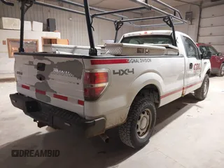 2010 Ford F-150 XL with VIN 1FTMF1EW1AKC00152, listed as a IAAI auction lot 41301721 with 196,368 mi miles and . Bid and sale history available at DreamBid. Image 4.