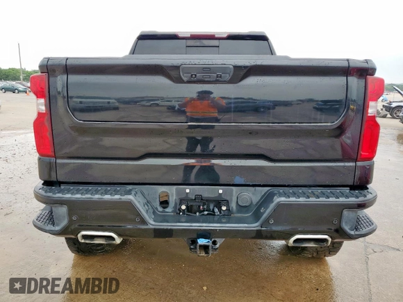2019 Chevrolet Silverado 1500 RST with VIN 3GCUYEEDXKG166804, listed as a Copart auction lot 57312135 with 49,624 mi miles and Salvage Title. Bid and sale history available at DreamBid. Image 6.