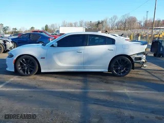 2020 Dodge Charger Scat Pack Widebody with VIN 2C3CDXGJ3LH244092, listed as a IAAI auction lot 41828294 with 107,568 mi miles. Bid and sale history available at carsss.com. Image 15.