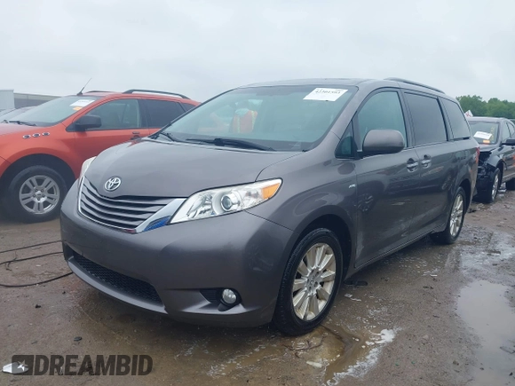 2016 Toyota Sienna Limited with VIN 5TDDK3DC0GS129333, listed as a IAAI auction lot 42301593 with 115,069 mi miles and . Bid and sale history available at DreamBid. Image 17.