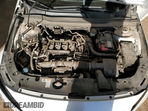 2019 Honda Accord Sedan Sport 1.5T with VIN 1HGCV1F35KA142574, listed as a Copart auction lot 48250975 with 57,115 mi miles and Salvage Title. Bid and sale history available at carsss.com. Image 12.