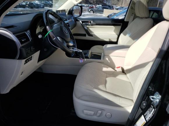 2023 Lexus GX with VIN JTJAM7BX2P5370792, listed as a Copart auction lot 45853085 with 10,725 mi miles and Salvage Title. Bid and sale history available at carsss.com. Image 7.