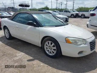 2005 Chrysler Sebring GTC with VIN 1C3EL75R15N625177, listed as a IAAI auction lot 42507061 with Not provided miles and . Bid and sale history available at DreamBid. Image 1.