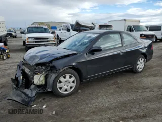 2002 Honda Civic EX with VIN 1HGEM21962L110508, listed as a Copart auction lot 45910305 with 110,776 mi miles and Salvage Title. Bid and sale history available at carsss.com. Image 1.