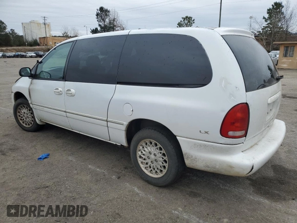 1998 Chrysler Town & Country LXi with VIN 1C4GP54L3WB501599, listed as a Copart auction lot 87932105 with 0 mi miles and Salvage Title. Bid and sale history available at carsss.com. Image 2.
