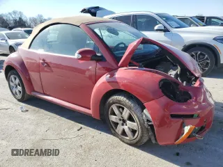 2007 Volkswagen Beetle with VIN 3VWRF31Y87M421898, listed as a Copart auction lot 83316724 with Not Provided miles and Salvage Title. Bid and sale history available at DreamBid. Image 4.