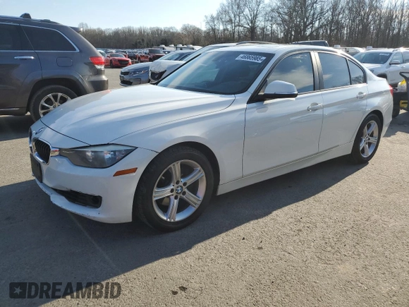 2013 BMW 3 Series 328i with VIN WBA3A5C58DF603454, listed as a Copart auction lot 46865985 with 147,385 mi miles and Clean Title. Bid and sale history available at carsss.com. Image 1.