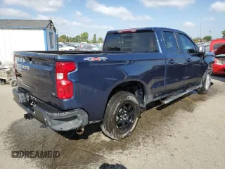 2020 Chevrolet Silverado 1500 LT with VIN 1GCRYDED7LZ312027, listed as a Copart auction lot 57092965 with 42,282 mi miles and Salvage Title. Bid and sale history available at DreamBid. Image 3.