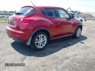 2012 Nissan Juke SL with VIN JN8AF5MV9CT106007, listed as a IAAI auction lot 42239132 with 157,185 mi miles and . Bid and sale history available at DreamBid. Image 4.