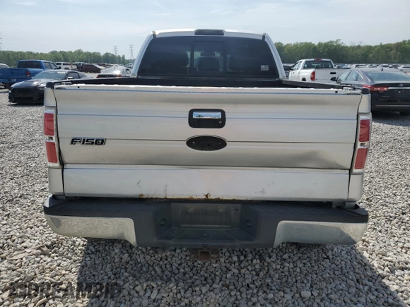2011 Ford F-150 XL with VIN 1FTFW1EF0BFA01127, listed as a Copart auction lot 53800575 with 296,922 mi miles and Salvage Title. Bid and sale history available at carsss.com. Image 6.