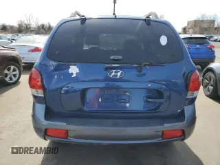 2006 Hyundai Santa Fe GLS with VIN KM8SC73D36U089535, listed as a Copart auction lot 47347174 with 71,203 mi miles and Salvage Title. Bid and sale history available at carsss.com. Image 6.