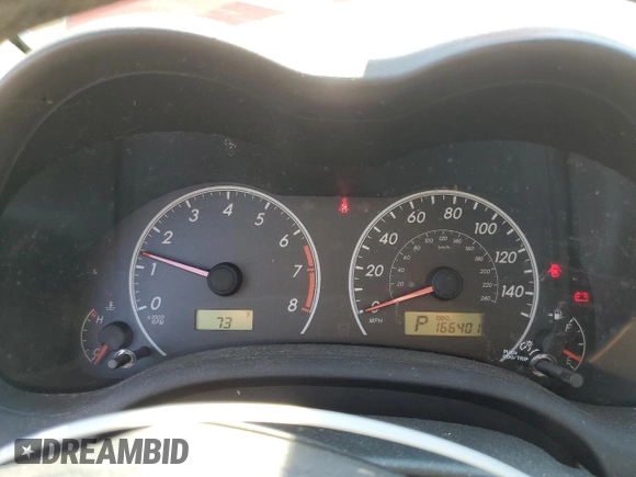 2012 Toyota Corolla L with VIN 2T1BU4EE5CC821419, listed as a Copart auction lot 54630385 with 166,401 mi miles and Clean Title. Bid and sale history available at DreamBid. Image 9.