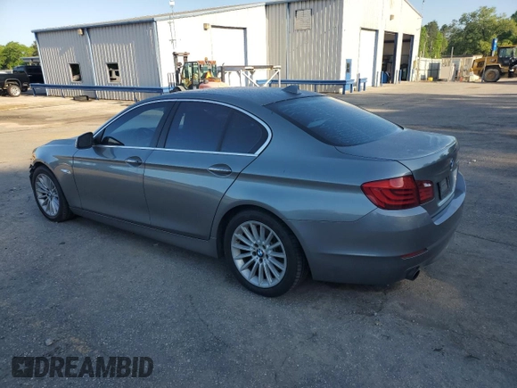 2011 BMW 5 Series 535i with VIN WBAFR7C53BC600560, listed as a Copart auction lot 52389725 with 149,160 mi miles and Salvage Title. Bid and sale history available at carsss.com. Image 2.