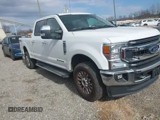 2021 Ford Super Duty F-250 SRW XL with VIN 1FT7W2BT9MEC80591, listed as a IAAI auction lot 41477749 with 32,034 mi miles. Bid and sale history available at carsss.com. Image 1.