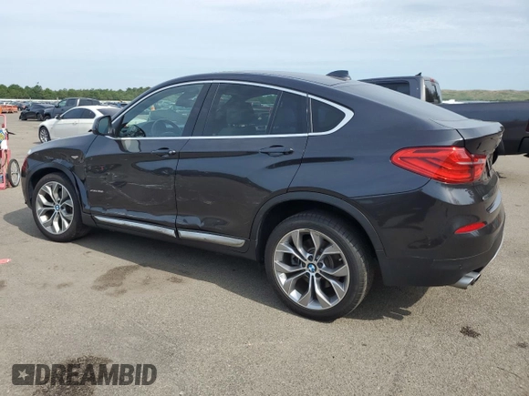 2018 BMW X4 xDrive28i with VIN 5UXXW3C56J0Z60753, listed as a Copart auction lot 60642114 with 34,074 mi miles and Salvage Title. Bid and sale history available at carsss.com. Image 2.