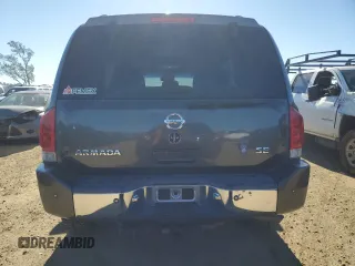 2007 Nissan Armada SE z VIN 5N1AA08A37N706497, wystawiony jako Copart lot #87753155 z przebiegiem 109 463 mil mil oraz Szkoda całkowita • Salvage title. Historia ofert i sprzedaży dostępna na DreamBid. Obrazek 6.