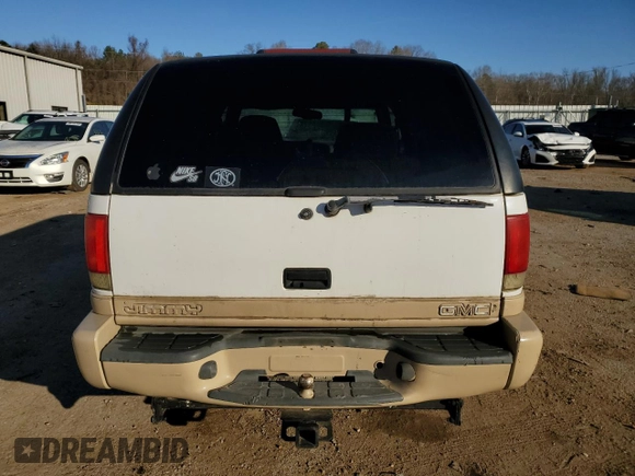 1998 GMC Jimmy SL with VIN 1GKCS13WXW2516025, listed as a Copart auction lot 88762955 with 140,381 mi miles and Salvage Title. Bid and sale history available at carsss.com. Image 6.