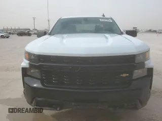 2020 Chevrolet Silverado 1500 Work Truck with VIN 1GCRYAEF0LZ165873, listed as a Copart auction lot 48058265 with 72,254 mi miles and Clean Title. Bid and sale history available at carsss.com. Image 5.