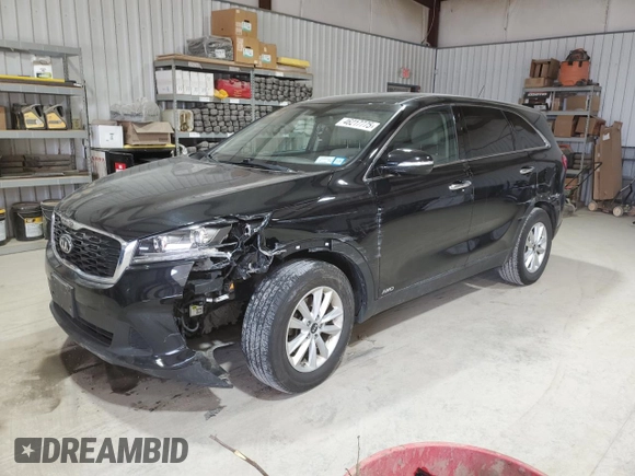 2020 Kia Sorento LX with VIN 5XYPGDA32LG651798, listed as a Copart auction lot 46217775 with 50,659 mi miles and Salvage Title. Bid and sale history available at DreamBid. Image 1.