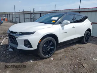 2022 Chevrolet Blazer RS with VIN 3GNKBERS2NS202155, listed as a IAAI auction lot 41918572 with 49,346 mi miles and . Bid and sale history available at DreamBid. Image 17.