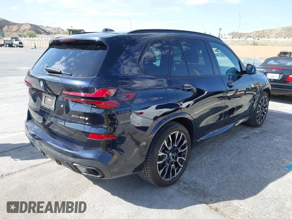 2024 BMW X5 xDrive50e with VIN 5UX43EU08R9S90964, listed as a IAAI auction lot 41690894 with 17,732 mi miles. Bid and sale history available at carsss.com. Image 4.