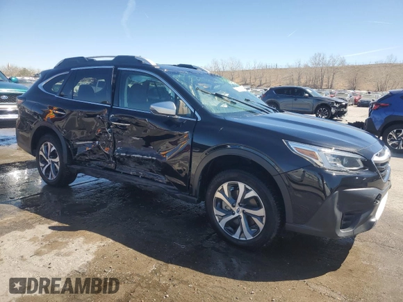 2022 Subaru Outback Touring with VIN 4S4BTAPC9N3202584, listed as a Copart auction lot 50420765 with 47,212 mi miles and Salvage Title. Bid and sale history available at DreamBid. Image 4.