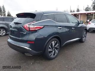2015 Nissan Murano Platinum with VIN 5N1AZ2MH3FN200447, listed as a IAAI auction lot 41488023 with 4,649 mi miles. Bid and sale history available at carsss.com. Image 4.
