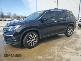 2017 Honda Pilot Touring with VIN 5FNYF6H92HB016186, listed as a Copart auction lot 46577555 with 140,195 mi miles and Salvage title. Bid and sale history available at DreamBid. Image 1.
