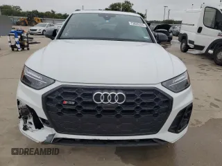 2024 Audi SQ5 Premium Plus with VIN WA1B4AFYXR2010353, listed as a Copart auction lot 73026334 with 8,176 mi miles and Salvage Title. Bid and sale history available at DreamBid. Image 5.