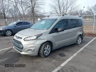 2015 Ford Transit Connect XLT z VIN NM0AE8F74F1179538, wystawiony jako IAAI lot #41505221 z przebiegiem 57 798 mil mil oraz . Historia ofert i sprzedaży dostępna na DreamBid. Obrazek 2.