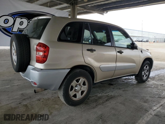 2005 Toyota RAV4 with VIN JTEGD20V850056958, listed as a Copart auction lot 54722625 with 218,250 mi miles and Clean Title. Bid and sale history available at carsss.com. Image 3.