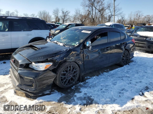 2017 Subaru WRX STI Limited with VIN JF1VA2Y60H9803265, listed as a Copart auction lot 41695005 with 129,768 mi miles and Salvage Title. Bid and sale history available at carsss.com. Image 1.