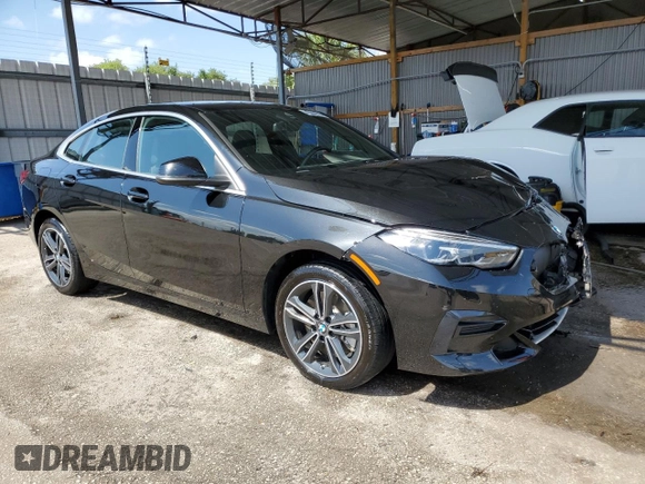 2024 BMW 2 Series 228i with VIN WBA53AK08R7R51872, listed as a Copart auction lot 54709295 with 16,891 mi miles and Clean title. Bid and sale history available at DreamBid. Image 4.