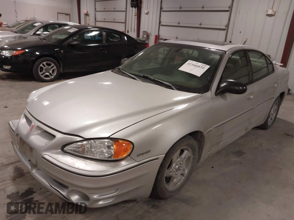 2003 Pontiac Grand Am GT with VIN 1G2NW52E93M605453, listed as a IAAI auction lot 41546839 with 202,918 mi miles. Bid and sale history available at carsss.com. Image 17.